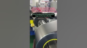 Skeptical of our ultra-flexible graphite sheets #machine #factory
