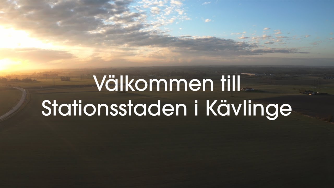 Stationsstaden i Kävlinge