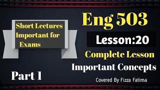 Eng 503/Lesson 20/Short lecture/Part 1 /ELT