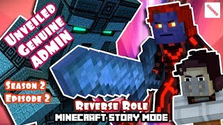 EVIL ADMIN vs GOOD ADMIN Ultimate Fight! FULLY REVERSE ROLE Minecraft Story Mode Season 2 Episode 2