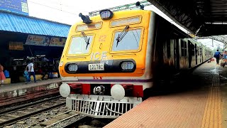 31615 Sealdah- Ranaghat Local Train Entry at Chakdaha Station with ICF Alstom Rack at 8:01AM