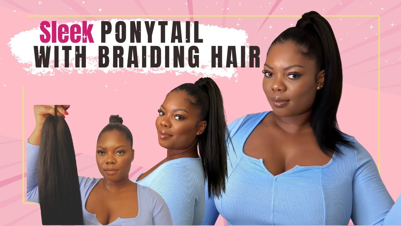 How to Do a Sleek Braided Ponytail | Easy Affordable Hairstyle Tutorial for All Occasions ✨