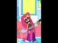 Teen Titans Go! transforms into Poppy's Playtime Huggy Wuggy #teentitansgo  #huggywuggy #shorts