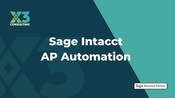 Sage Intacct AP Automation