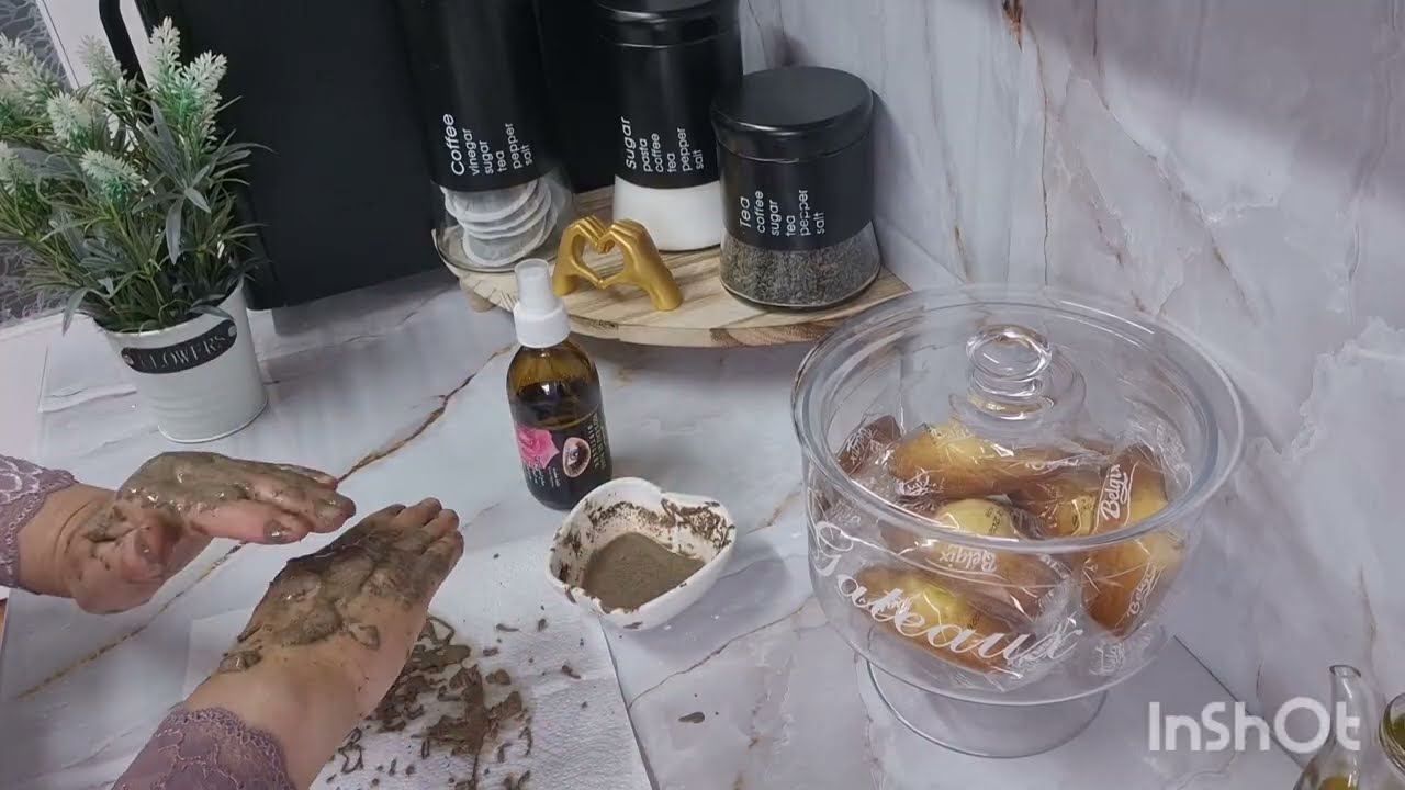 #بغيتي يدين ديال شابة 20 سنة👍ماسك ضد التجاعيد،التشققات والتجاعيد 