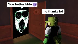 How I Completed Roblox Doors Without Hiding