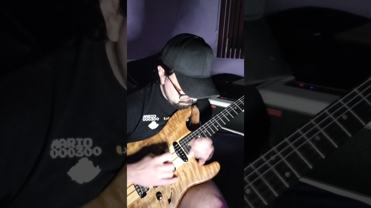 Improvising Over Bark At The Moon 👀 #fyp #foryou #guitar #guitarist #ozzy #shred