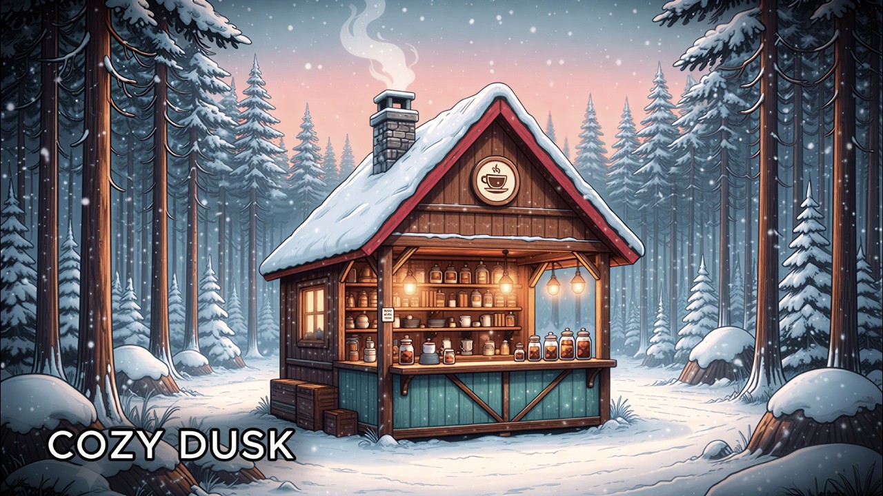 Evening Calm 🌙 Lo Fi Coffee Vibes 🎧 Slow Beats for Relax & Healing ☕