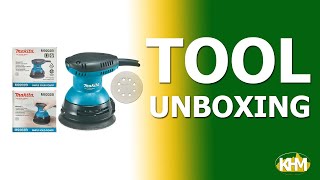 Makita M9202B Random Orbit Sander 125mm Quick Unboxing