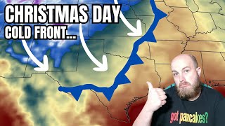 Texas Weather Forecast: Stormy Until Christmas Eve; Crashy the Cold Front on Christmas Day