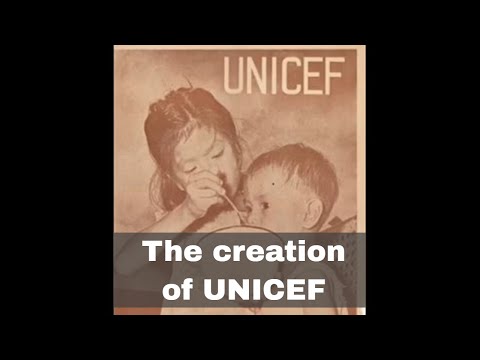 11th December 1946: UNICEF established by the United Nations General Assembly