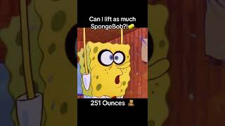 CAN I LIFT AS MUCH AS SPONGEBOB!? 🧽☠️