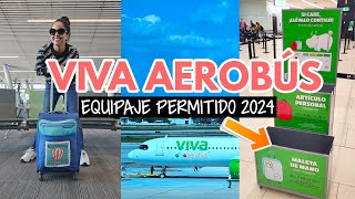 Cambia equipaje permitido de Viva Aerobús en 2024