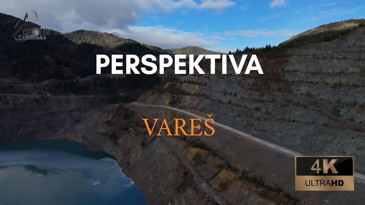Vareš - olovo ili zlato? U svakom slucaju lijepa perspektiva! #dronekamenjas 4K