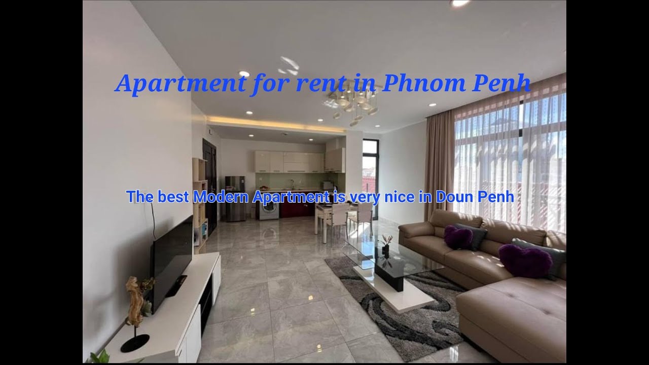 Modern Apartment is very nice in Doun Penh, Condo & apartment for rent in Phnom Penh