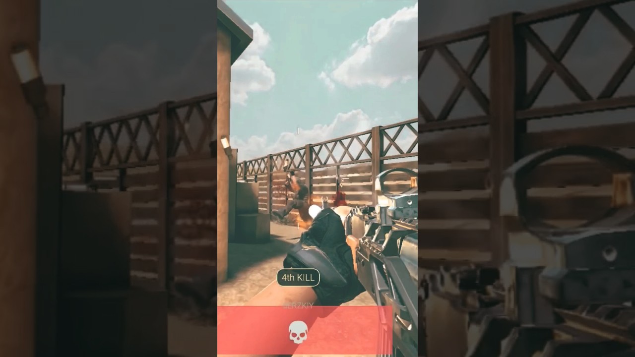 Watch me dominate with 4 kills in this intense combat master gameplay! 