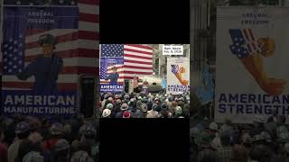 U.S. Secretary of Defense Pete Hegseth speaks at Bath Iron Works Monday