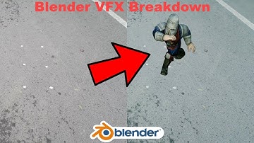 Blender VFX breakdown💥Blender Motion Tracking💥@gvpixelstudio2020 💥