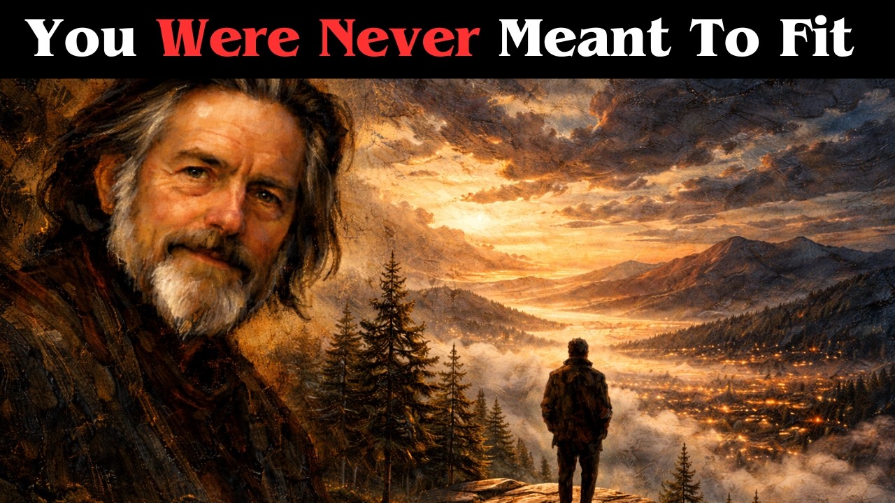 When You No Longer Fit Into The World – Alan Watts