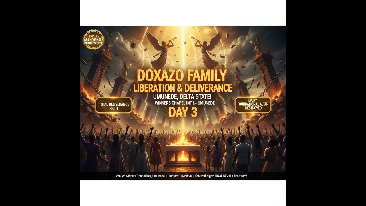 DOXAZO FAMILY LIBERATION & DELIVERANCE 3RD DAY THURSADY 26TH FEBRUARY, 2026