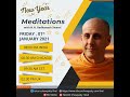 Е.С. Радханатха Свами - Медитации на Новый год (01.01.2021)