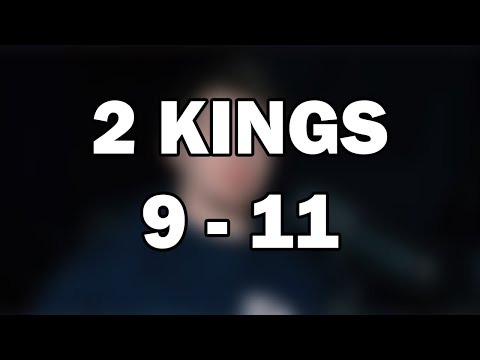 2 Kings 9–11 | Judgment on Ahab’s House and Athaliah’s Fall