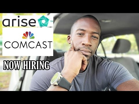 Comcast Arise Hiring | Remote Work Customer Service Care Rep.