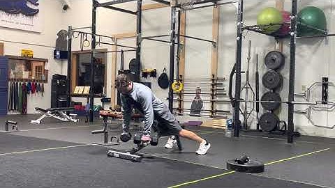 Eccentric Chest Supported Row