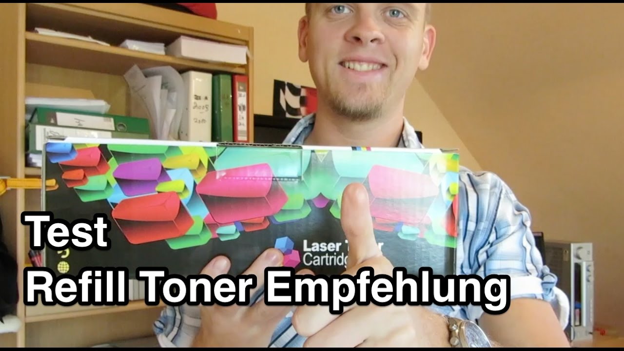 New Test Refill Toner für Laserdrucker | Toner Test | Laserdrucker Toner