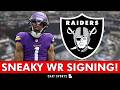 Raiders Make A SNEAKY Signing In WR Jalen Nailor | Raiders Free Agency News