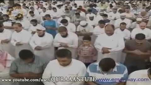 القارئ الذى فاجئ المصلين بصوته - صوت تقشعر له الجلود و تبكى منه العيون - سلمان العتيبى  - سورة النور