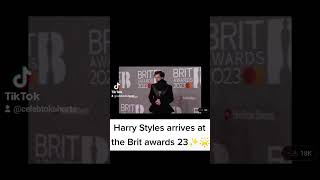 Harry Styles Arrives At The Brits