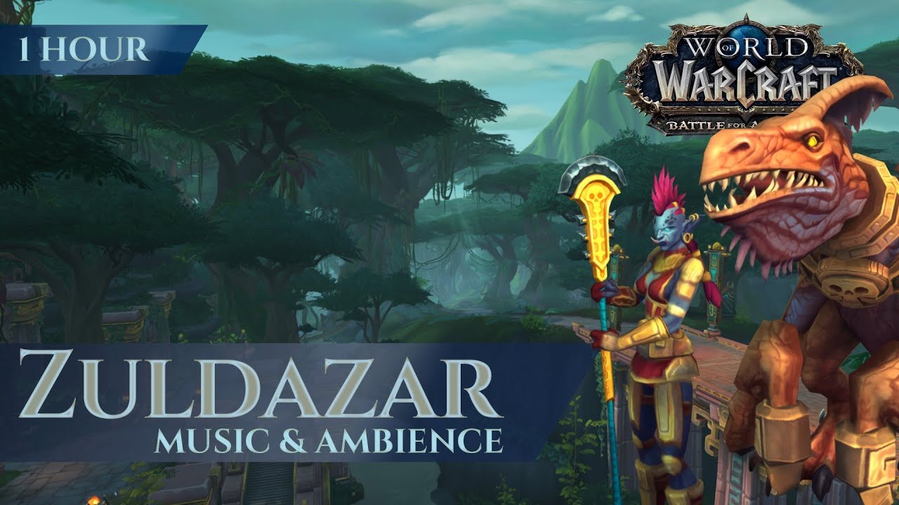 Zuldazar   Music  Ambience 1 hour 4K World of Warcraft Battle for Azeroth aka BfA