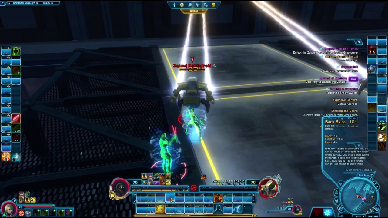 SWTOR | KOTET - Defeat the Zakuul Forces Attacking the Gravestone (Chapter 8 Master Mode)