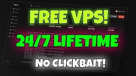 FREE VPS 24/7 with Pterodactyl Panel Setup | Step By Step Tutorial