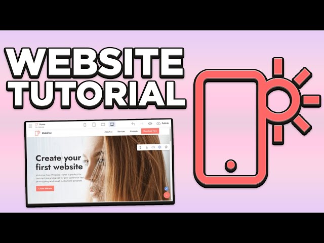 How to Create a Website With Mobirise (Mobirise Tutorial 2024) class=