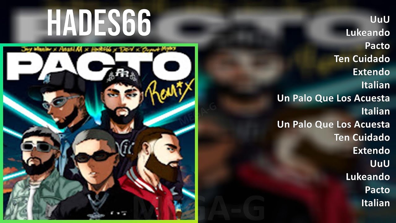 H a d e s 6 6 MIX Grandes Exitos ~ Top Latin Rap, Rap Music - YouTube