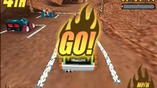 Samsung Galaxy Y Games - Burning Tires