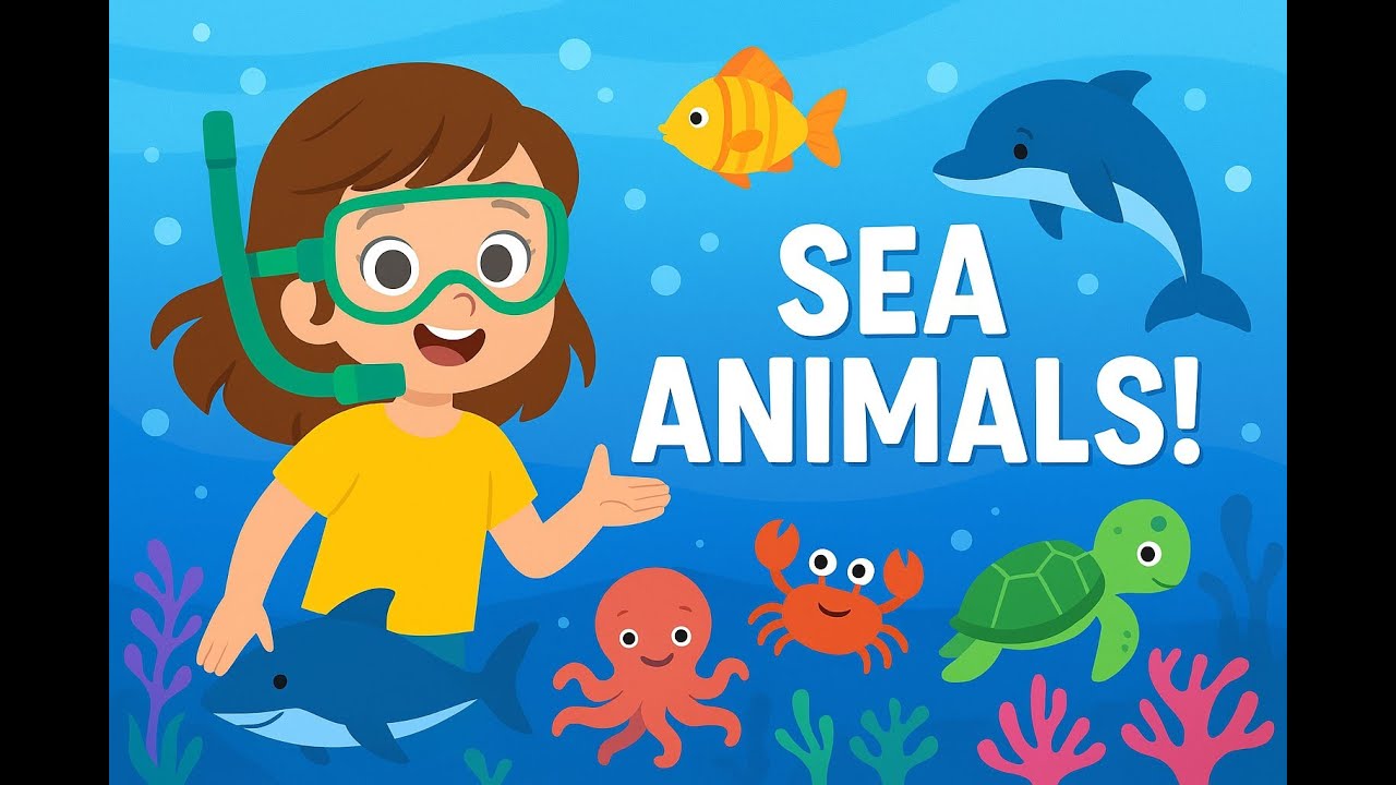 Sea Animals for Kids 🐠 | Under the Sea Adventure with Lily | Kids Oasis
