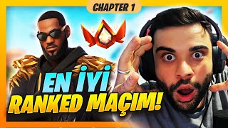 TARİHİMİN EN İYİ RANKED MAÇINI OYNADIM ! Fortnite Şampiyon Challenge