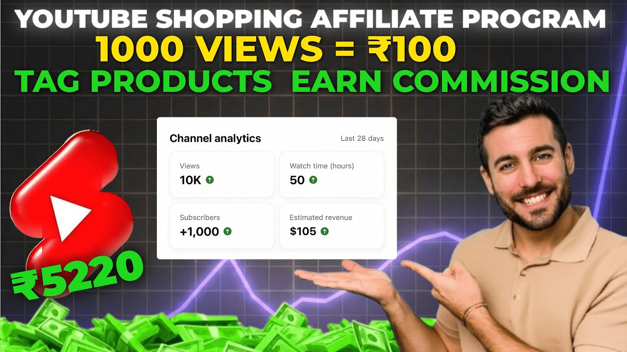YouTube Shopping Affiliate Program 2025 | Tag Products & Earn ...