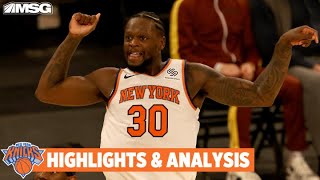 Knicks Come Back Big To Take Down Pacers 110-107 | New York Knicks