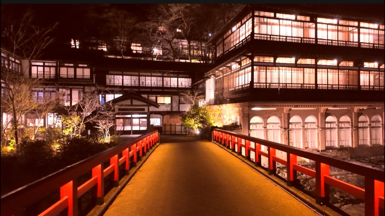 【四万温泉】千と千尋の神隠し/積善館 /極上の源泉掛け流し/女ひとり旅/群馬