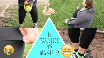FABLETICS PLUS SIZE TRY ON HAUL | iamMilaine