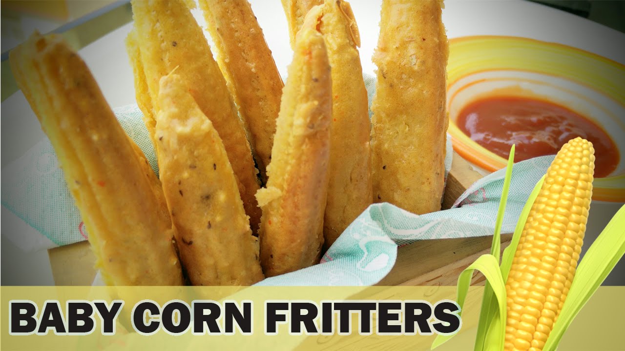 Crispy Baby Corn Fritters Recipe | Airfryer Recipes by Healthy Kadai