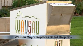 Wausau puts ballot drop box back outside of City Hall