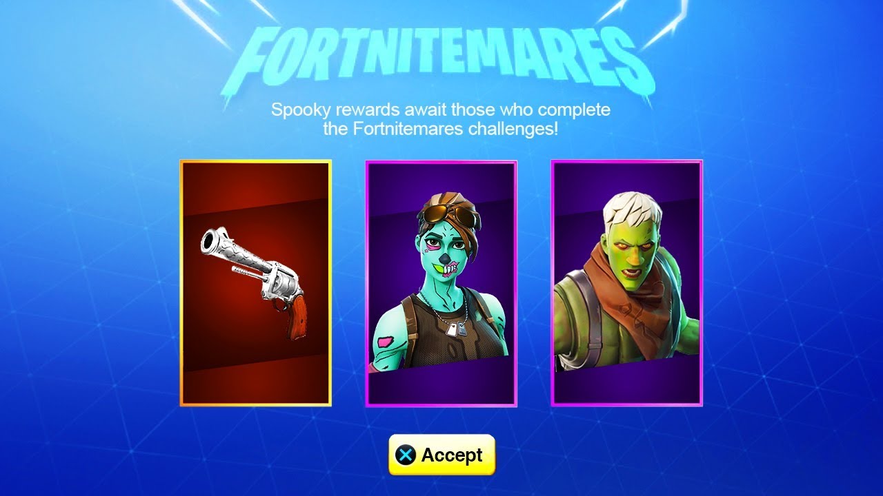 The NEW Fortnite HALLOWEEN CHALLENGES! (Fortnitemares Challenges Update