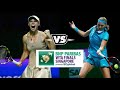 Wozniacki vs Kvitova ● 2014 Singapore (RR) Highlights