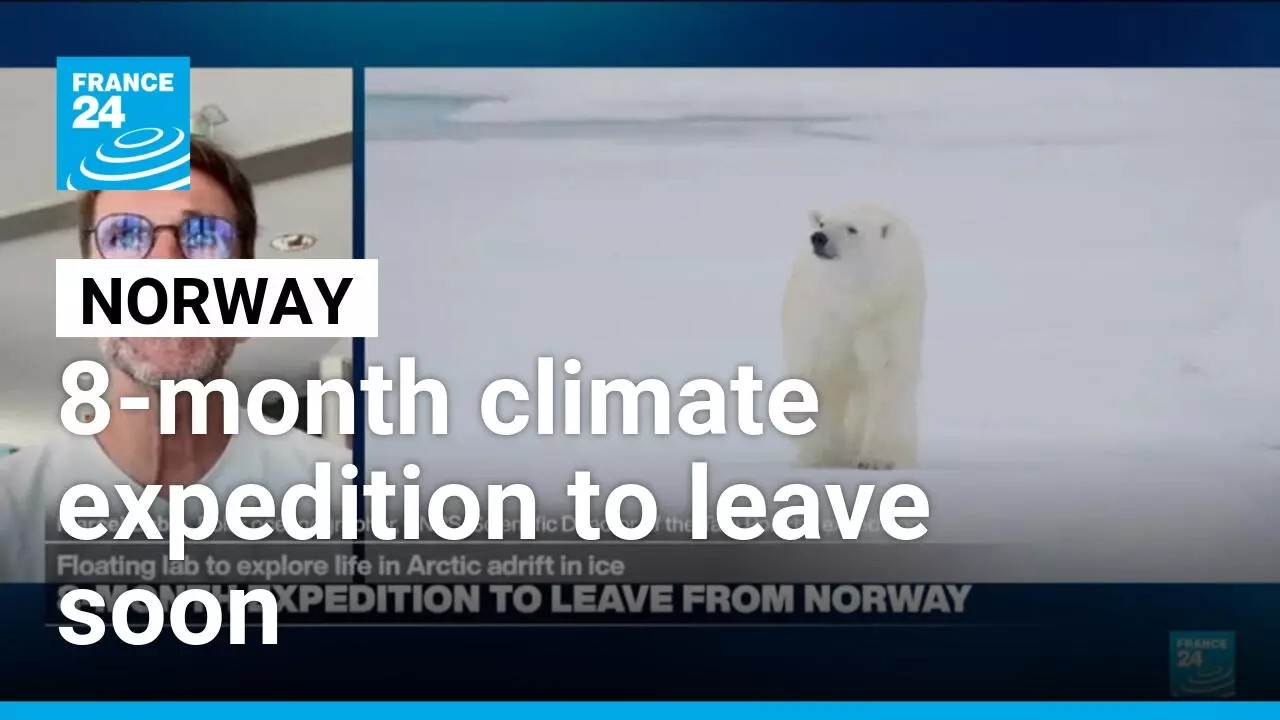 Eight-month expedition to study the impact of climate change • FRANCE 24 English