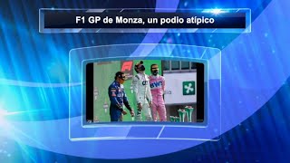 F1 GP de Monza, un podio atípico